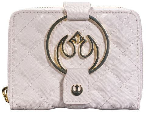 Portefeuille Loungefly - Star Wars - Blanc Et Or